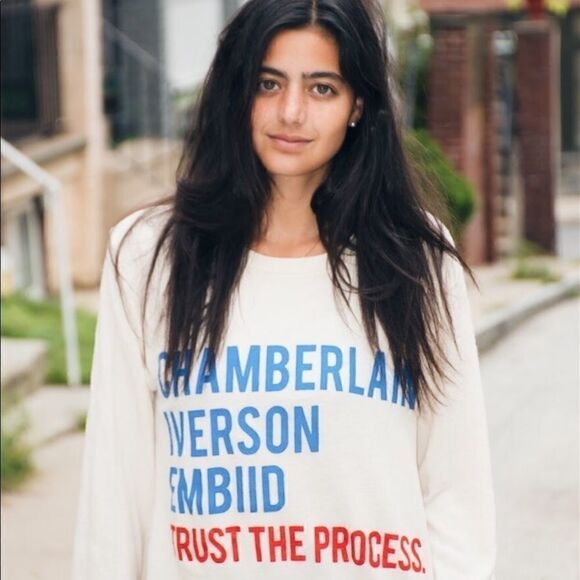 Philadelphia Phillies Sixers Sweatshirt | Joel Embiid | Trust the process - Picture 3 of 3